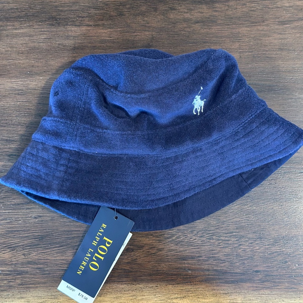 Polo by Ralph Lauren Blue Bucket Hat S/M